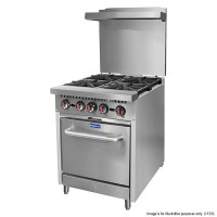 Gasmax 4 Burner With Oven Flame Failure - S24(T)