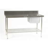 Sink Bench with right hand bowl 1500 x 700
