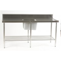 Sink Bench with centre bowl 1800 x 700