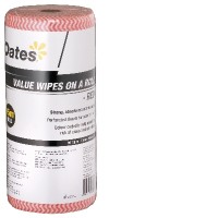VALUE WIPES ON A ROLL RED