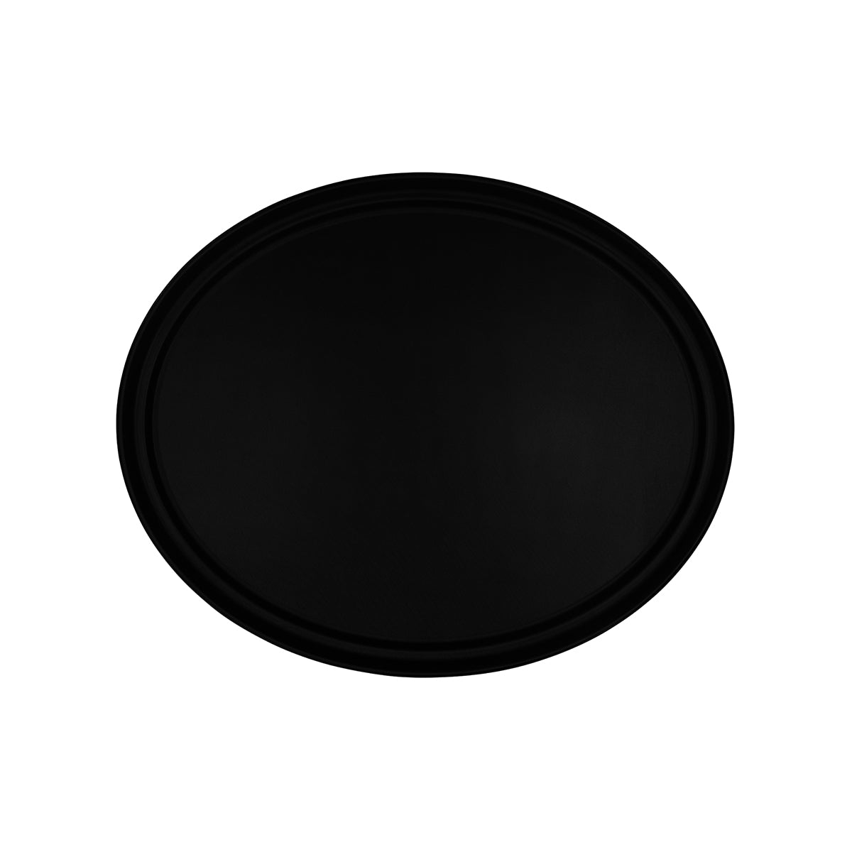 Non-Slip Oval Tray Non-Slip Plastic 680x555mm