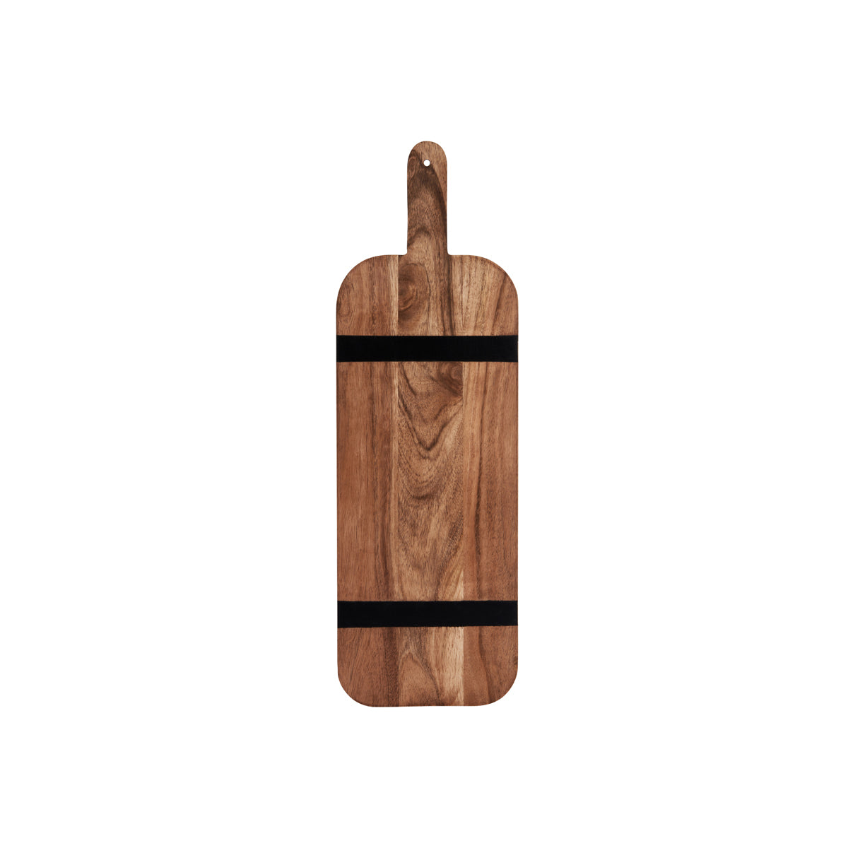 Serve Natural Acacia Paddle Board with Black Acacia Inlay 560x180x15mm