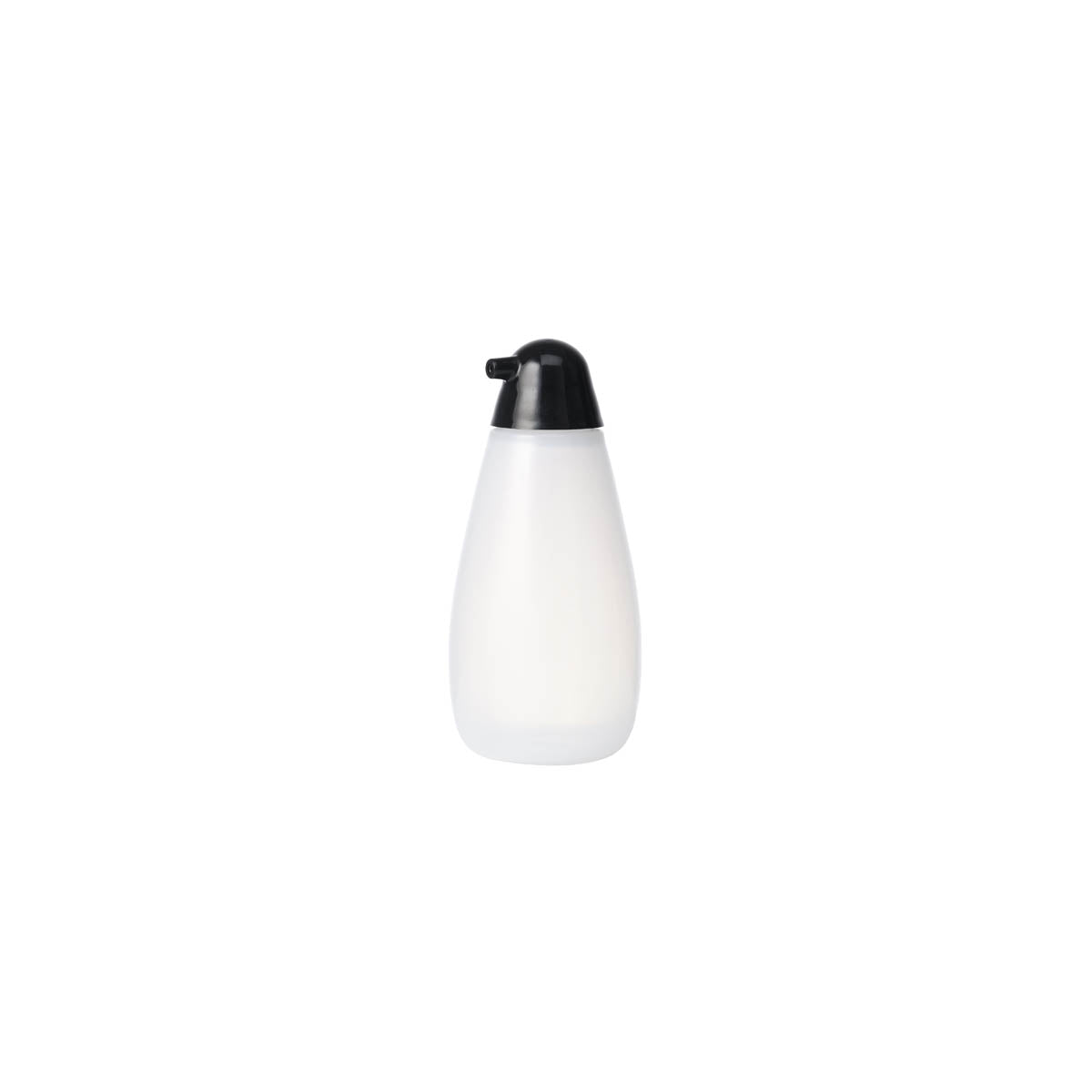 Squeeze Bottle w/Oil Pourer w/ Black Cap 200ml