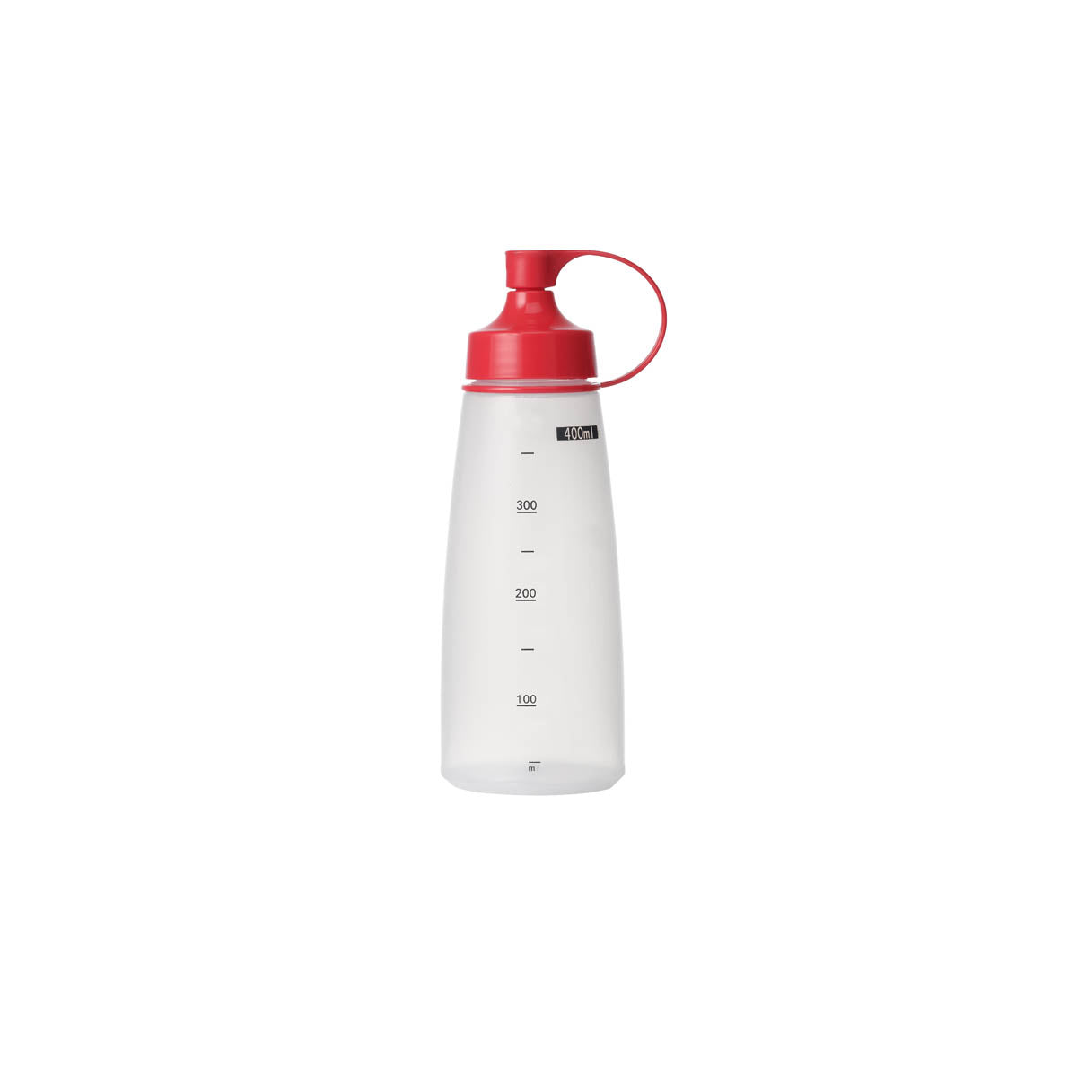 Soft Squeeze Bottle w/ Red Cap 400ml