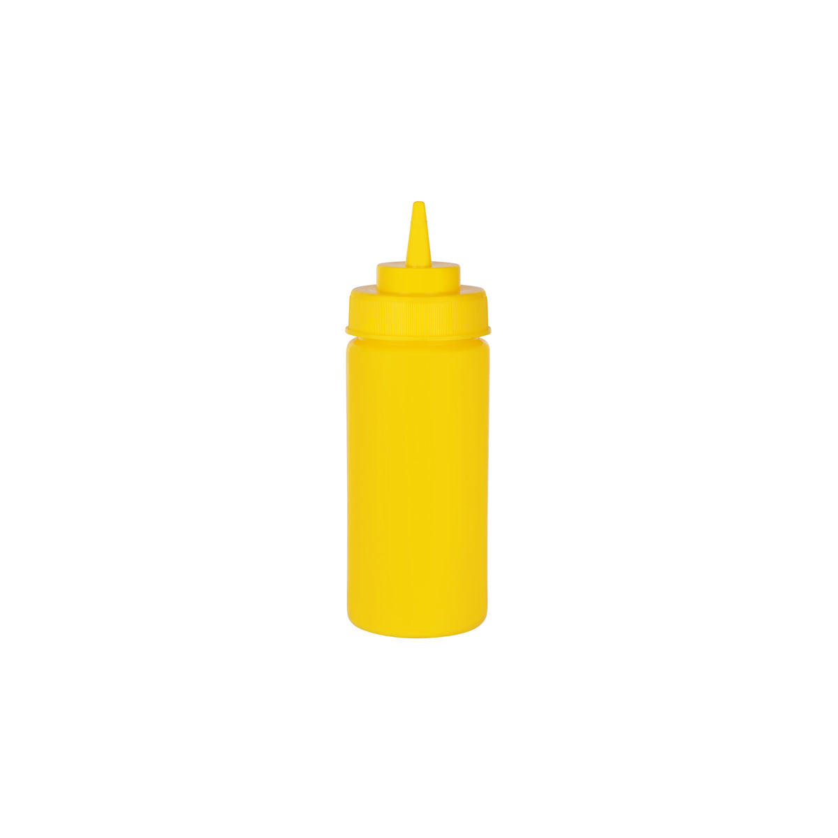 Squeeze Bottle Wide Mouth Yellow 480ml