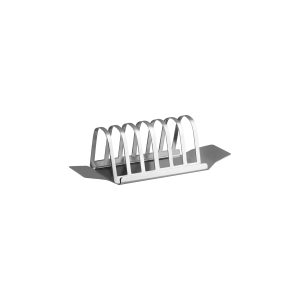 Toast Rack with Base Stainless Steel 6 Slice 200x75x63mm