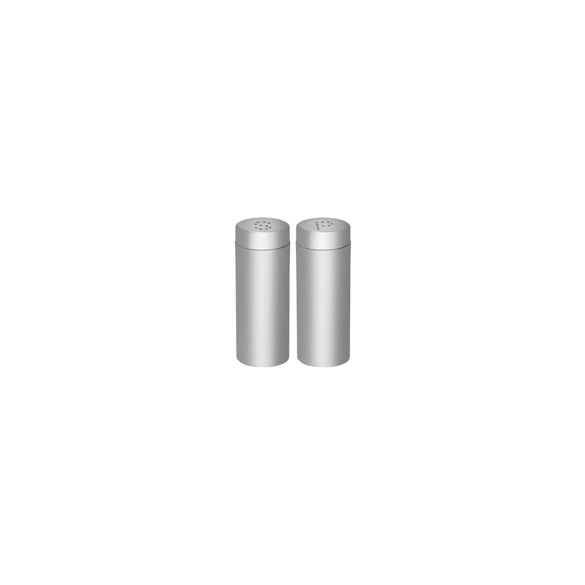 Salt & Pepper Shaker Cylinder Stainless Steel 100mm