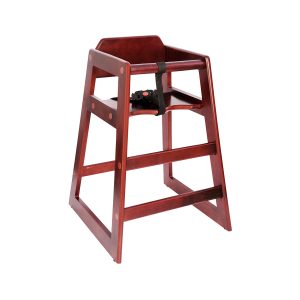 Childrens High Chair Mahogany 513x502x733mm