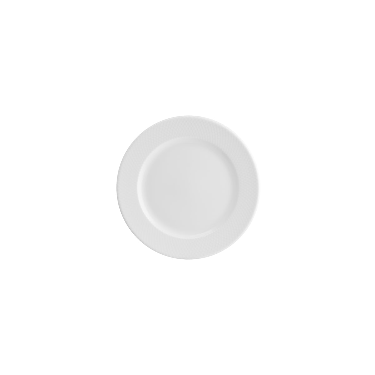 Diamond Round Plate Wide Rim 210mm