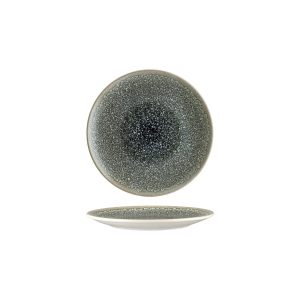 Thar Black Round Coupe Plate  210mm