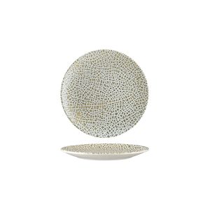Lapya Wood Round Coupe Plate 210x22mm