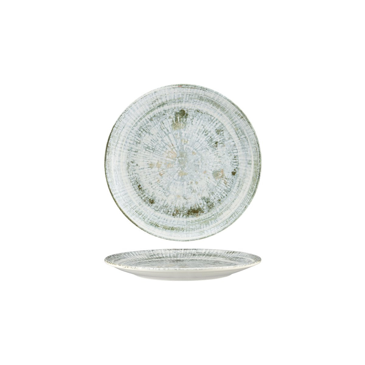 Odette Olive Round Coupe Plate 210mm