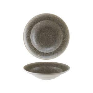 Luca Wood Round Flared Bowl 240x50mm / 400ml