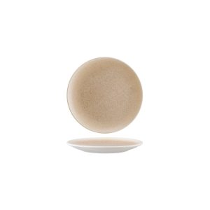 Luca Salmon Round Coupe Plate 210mm