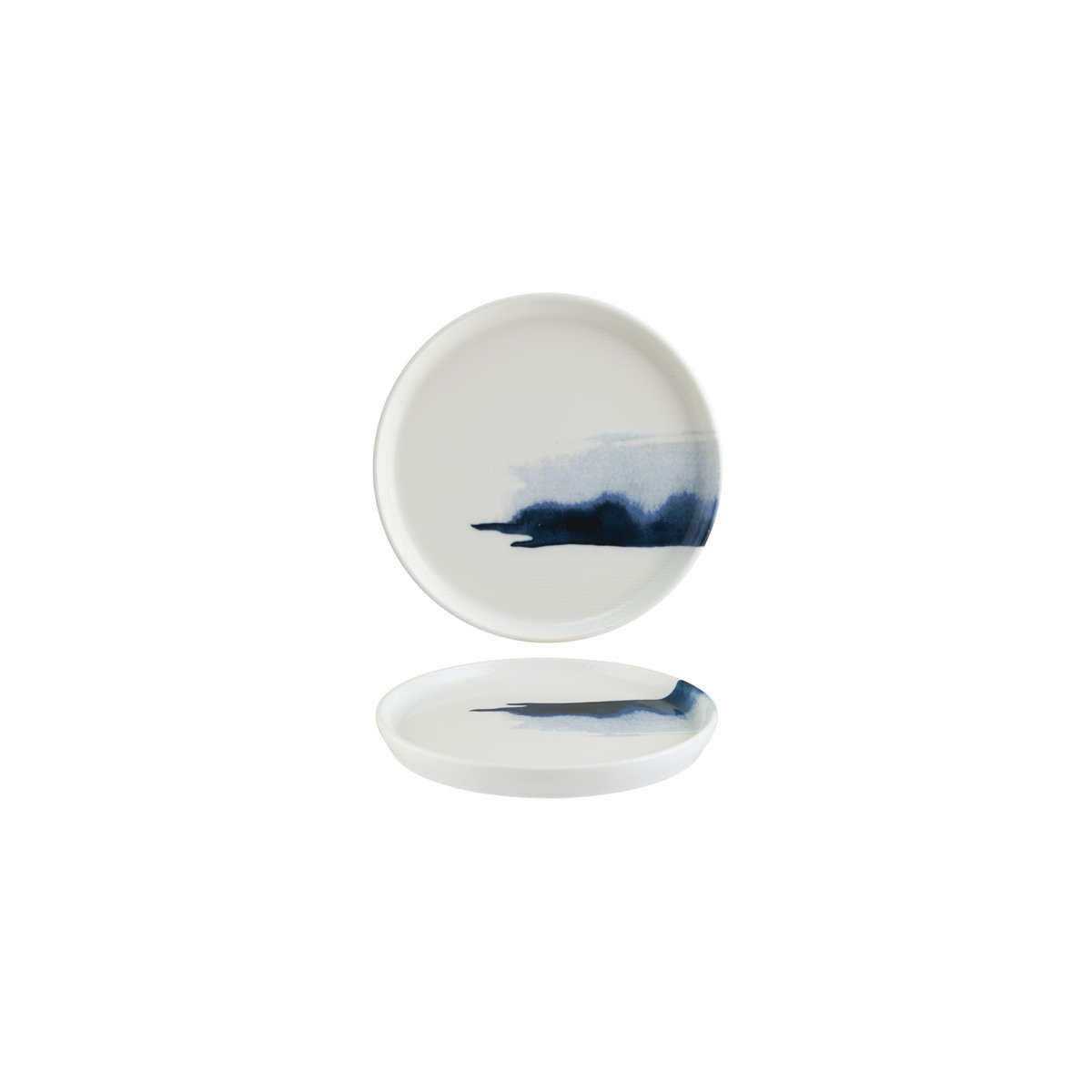 Blue Wave Hygge Round Plate 160mm