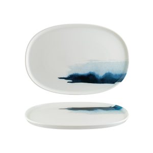 Blue Wave Hygge Oval Platter 340x230x18mm