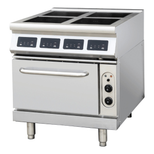 ElectMax induction 4 Burner Cooker with convection oven - IC9-4B