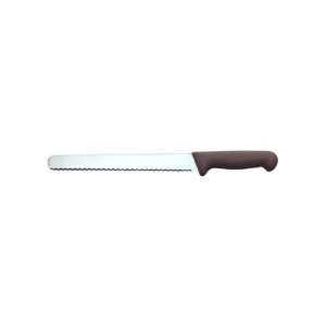 Professional Line I Serrated Slicer Brown 250mm