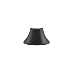 Zicco Melamine Echo Black Pedistal Stand Bowl 164x80mm
