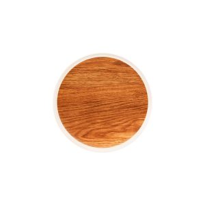 Zicco Melamine Contempo Oak Round Tray 304x15mm