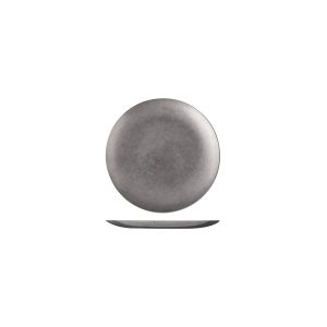 Moda Vintage Stainless Steel Round Coupe Plate