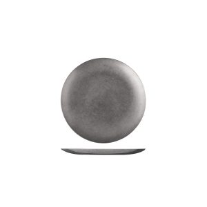 Moda Vintage Stainless Steel Round Coupe Plate