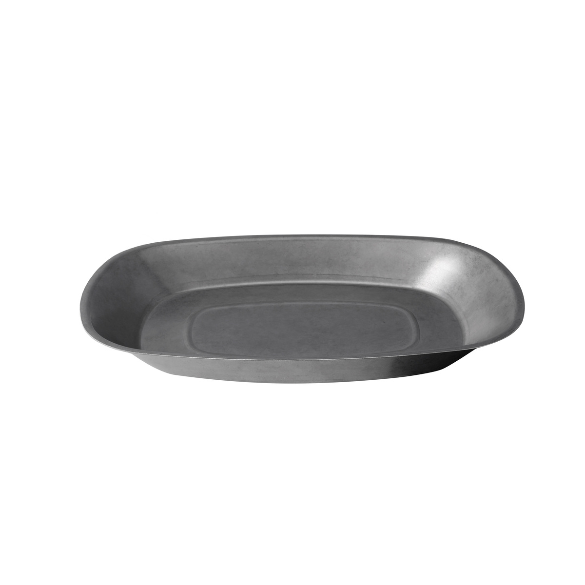 Moda Vintage Stainless Steel Oval Dish