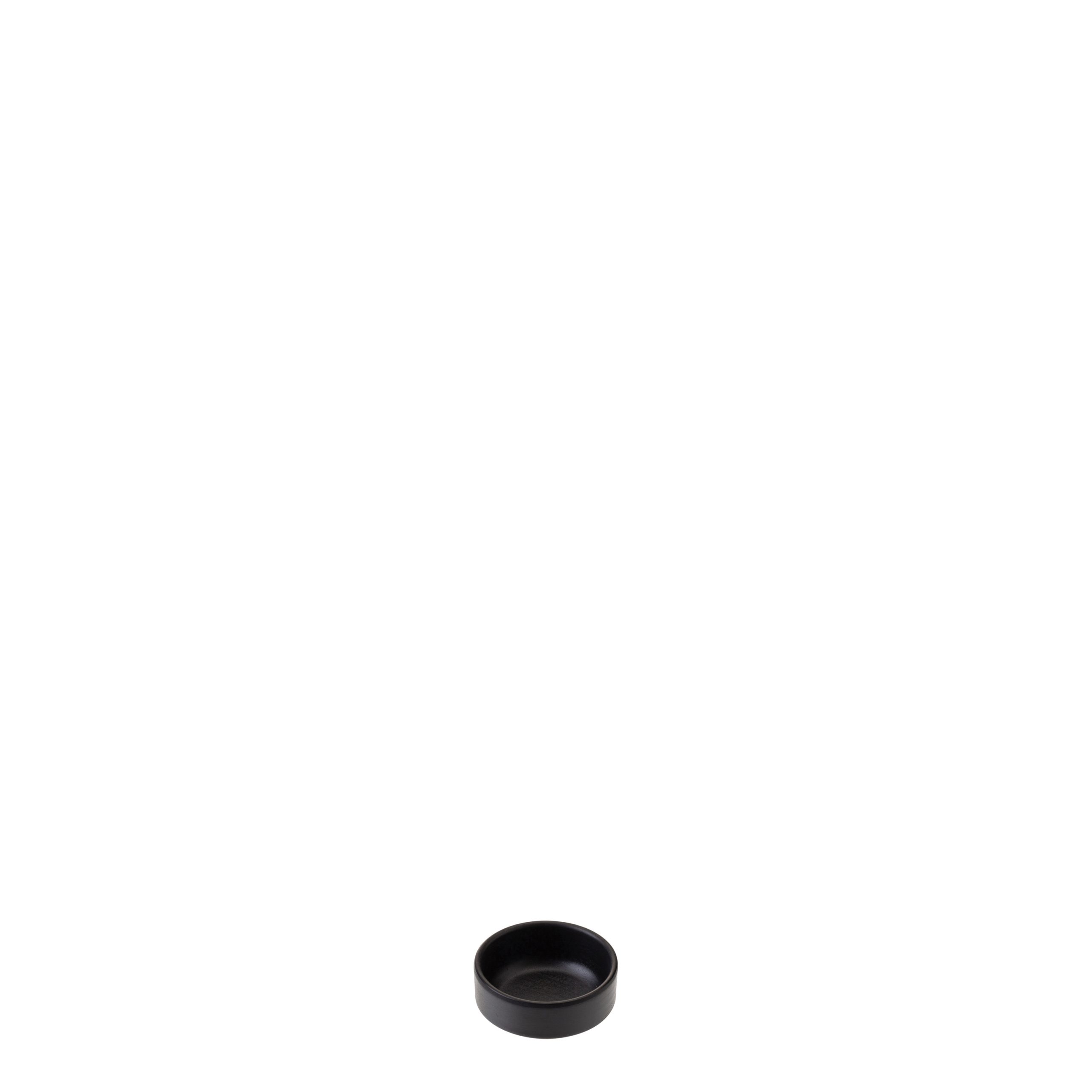 COU COU Dual Colour Black & Black Sauce Dish