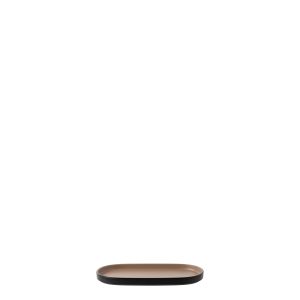 COU COU Dual Colour Beige & Black Oblong Platter