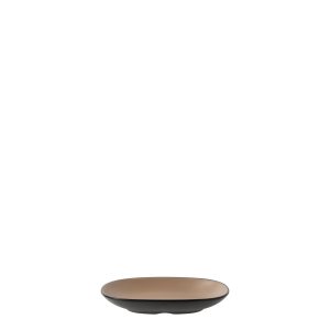 COU COU Dual Colour Beige & Black Oblong Plate
