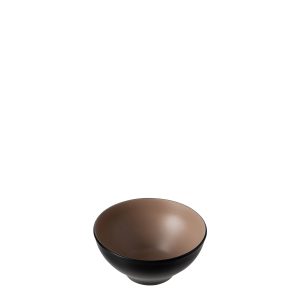 COU COU Dual Colour Beige & Black Noodle Bowl