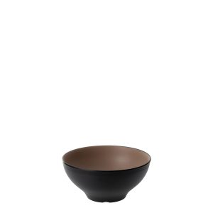 COU COU Dual Colour Beige & Black Noodle Bowl