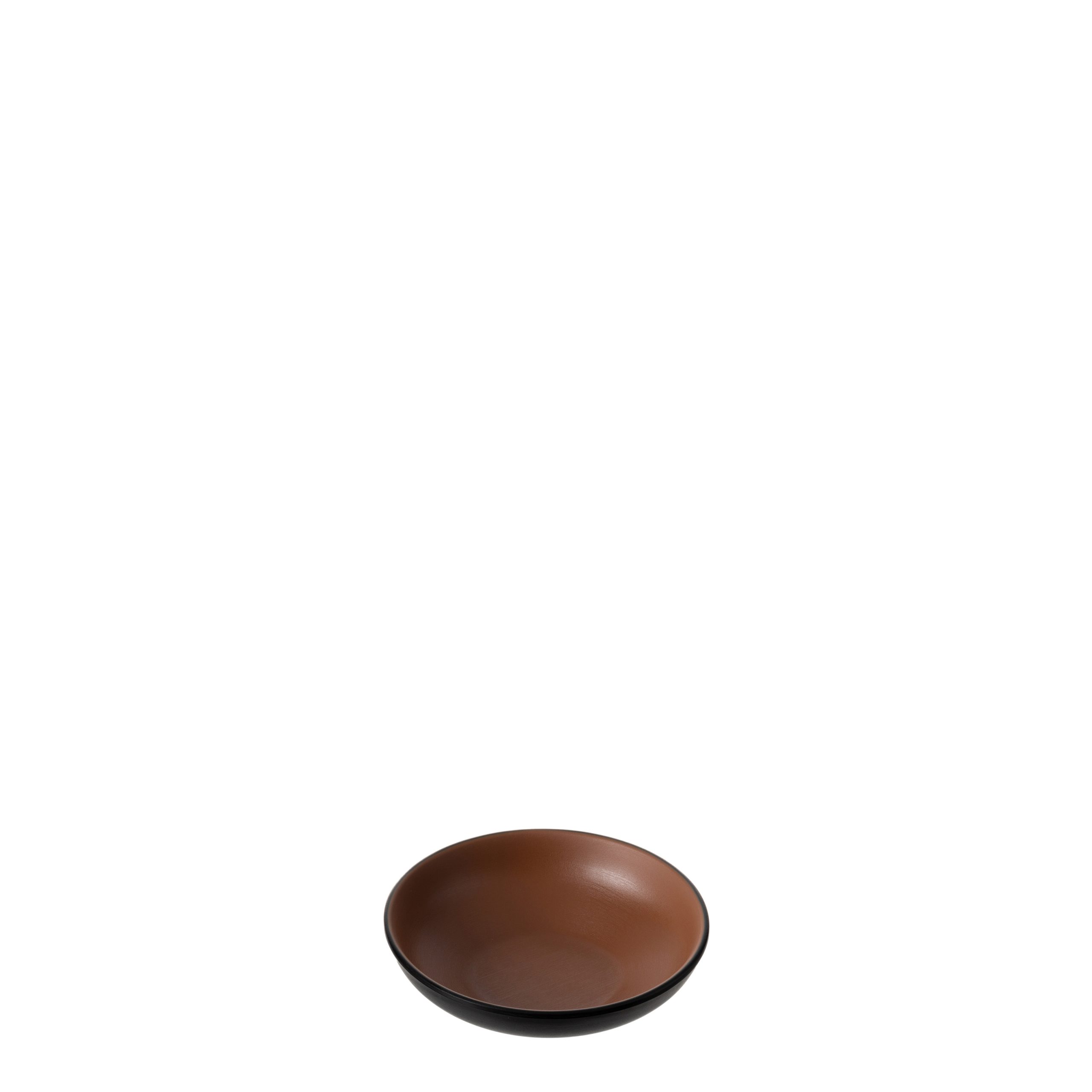 COU COU Dual Colour Brown & Black Round Bowl