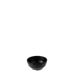 COU COU Matte Black Round Bowl