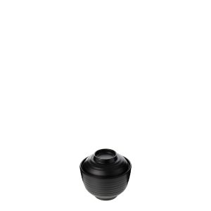 COU COU Matte Black Round Bowl