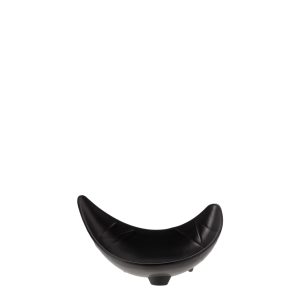 COU COU Matte Black Moon Bowl