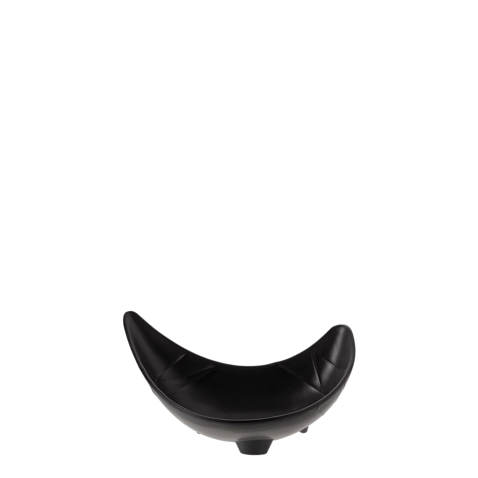 COU COU Matte Black Moon Bowl