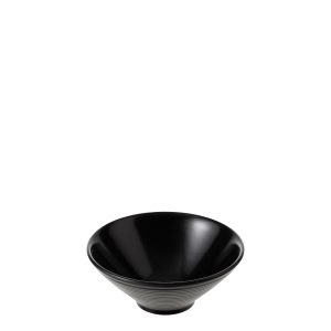 COU COU Matte Black Round Conical Bowl