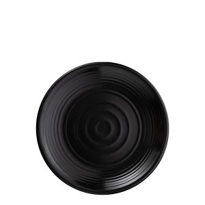 COU COU Matte Black Round Coupe Plate