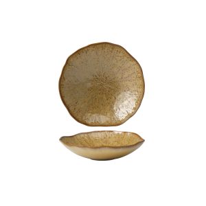 Fusion Lotus Deep Coupe Plate 210mm Cinnamon