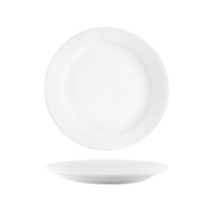 Vitroceram Round Plate Narrow Rim 230mm