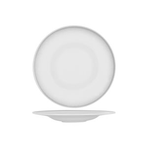 Frosted Steel Round Signature Plate 300mm