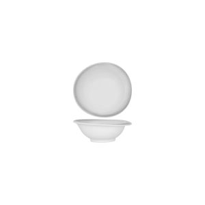 Frosted Steel Organic Deep Bowl 165mm / 370ml