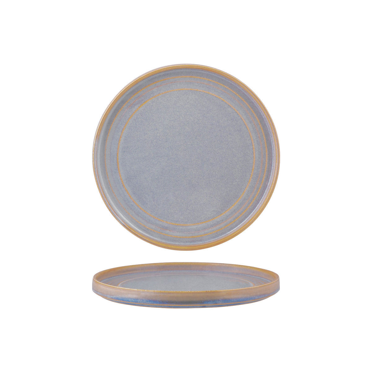 Urban Loft Azure Blue Round Plate 220mm