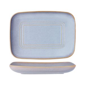 Urban Loft Azure Blue Rectangular Server 365x270mm