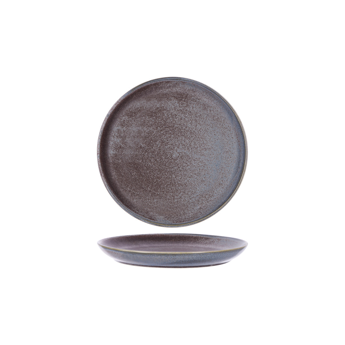 Urban Greystone Blue Round Coupe Plate 203x29mm