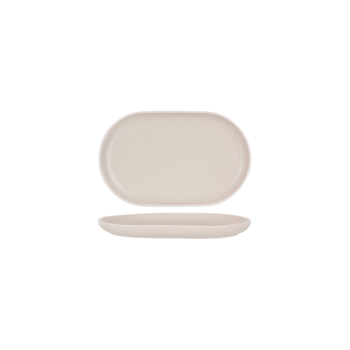 Urban Sand Oval Plate 250x160mm