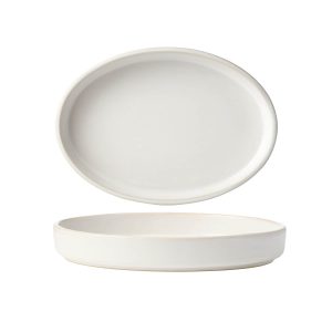 Urban Serve Oval Plate 430x312x34mm White