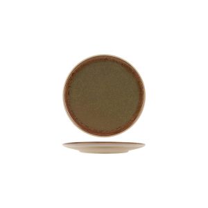 Soho Burnt Sienna Round Plate 210mm