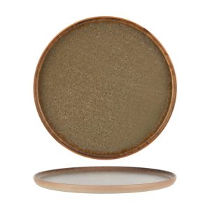 Soho Burnt Sienna Round Platter 330mm